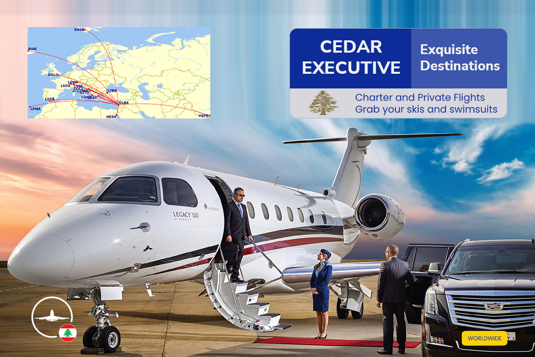 CEDAR EXECUTIVE 2024 IVAO LEBANON   CHARTER 